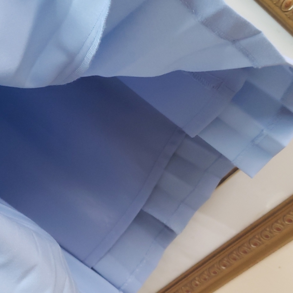 NEW CALVIN KLEIN LIGHT BLUE PLEATED SKIRT 4P - Picture 5 of 10